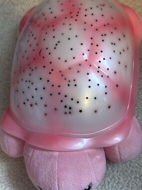 Pink Starry Night Plush Nightlight